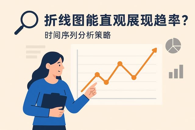 折线图能直观展现趋势吗？时间序列分析策略