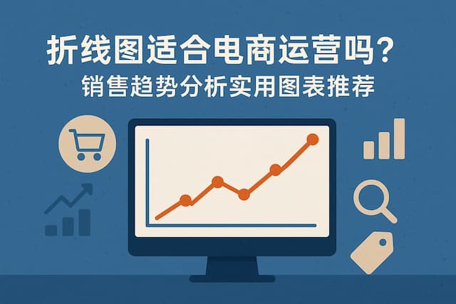 折线图适合电商运营吗？销售趋势分析实用图表推荐