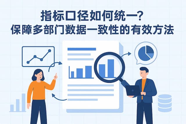指标口径如何统一？保障多部门数据一致性的有效方法