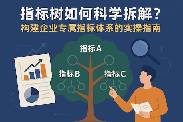 指标树如何科学拆解？构建企业专属指标体系的实操指南