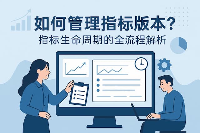 指标版本如何管理？实现指标生命周期的全流程解析