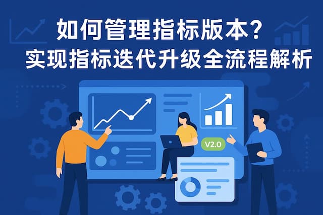 指标版本如何管理？实现指标迭代升级全流程解析