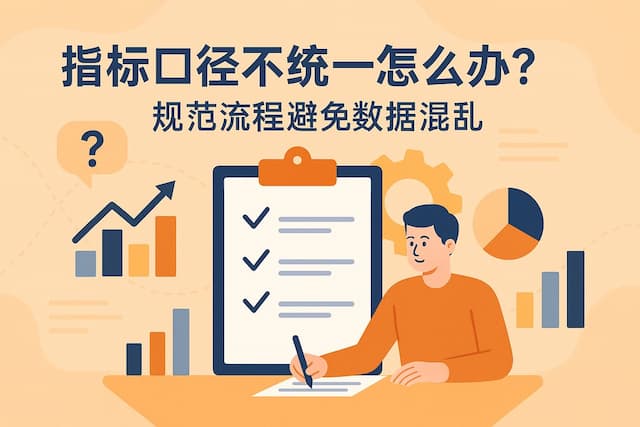 指标口径不统一怎么办？规范流程避免数据混乱