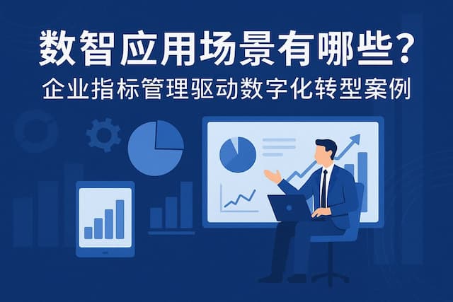 数智应用场景有哪些？企业指标管理驱动数字化转型案例