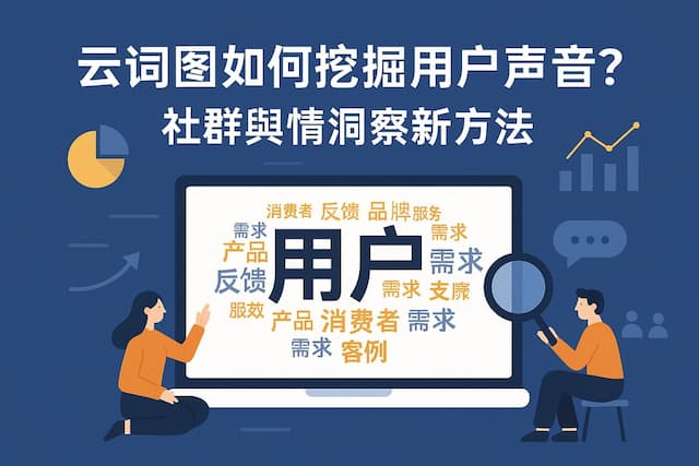 云词图可以如何挖掘用户声音？社群舆情洞察新方法