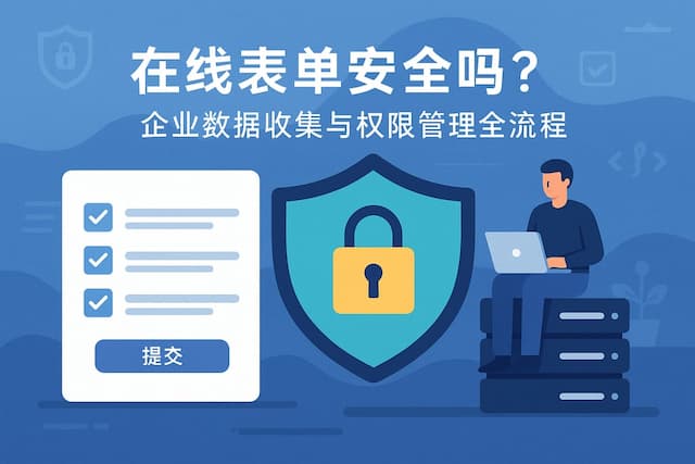 在线表单安全吗？企业数据收集与权限管理全流程