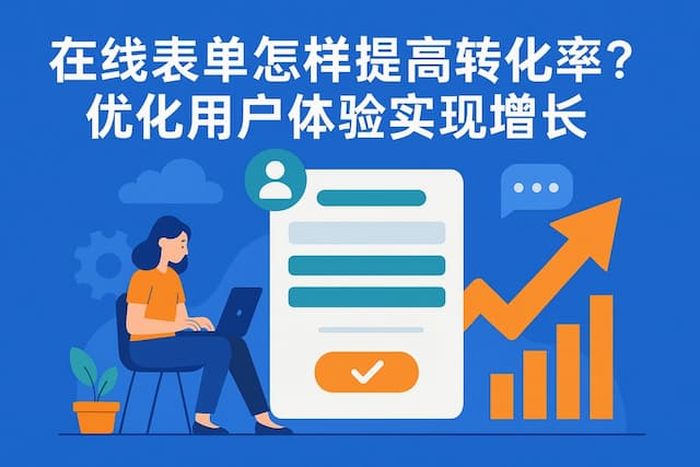 在线表单怎样提高转化率？优化用户体验实现增长