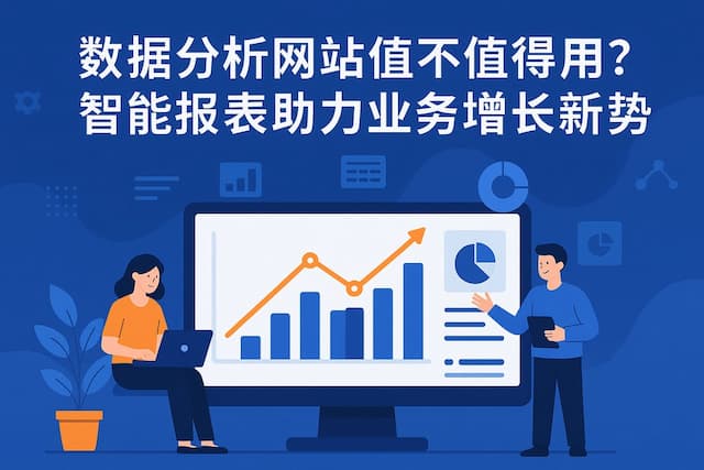 数据分析网站值不值得用？智能报表助力业务增长新趋势