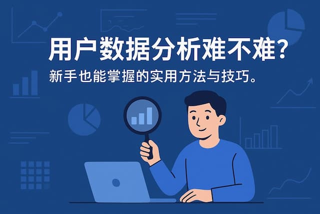 用户数据分析难不难？新手也能掌握的实用方法与技巧。