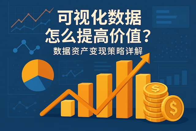 可视化数据怎么提高价值？数据资产变现策略详解