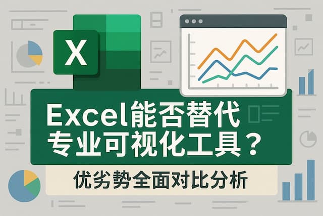 Excel能否替代专业可视化工具？优劣势全面对比分析