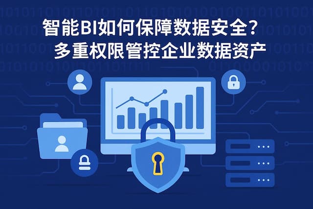 智能BI如何保障数据安全？多重权限管控企业数据资产