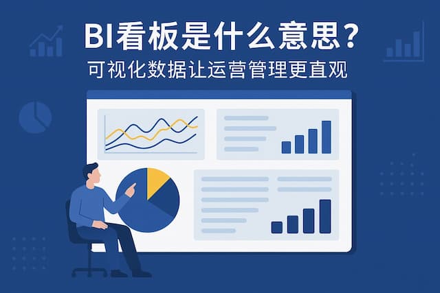 BI看板是什么意思？可视化数据让运营管理更直观"