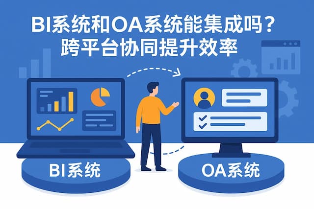 BI系统和OA系统能集成吗？跨平台协同提升效率"