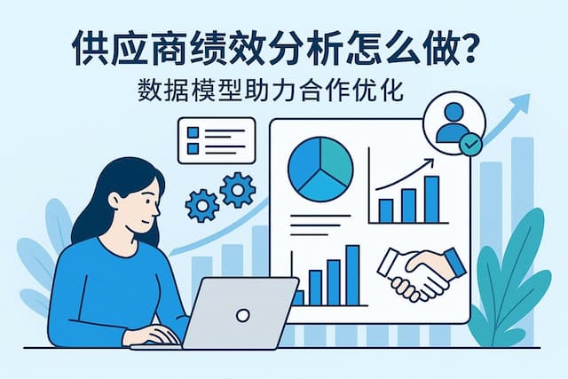供应商绩效分析怎么做？数据模型助力合作优化