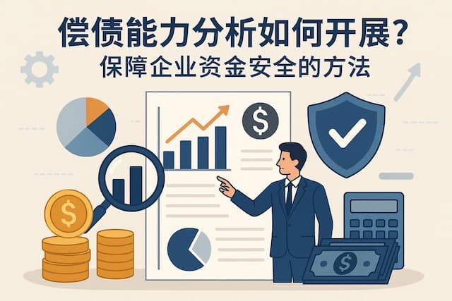 偿债能力分析如何开展？保障企业资金安全的方法