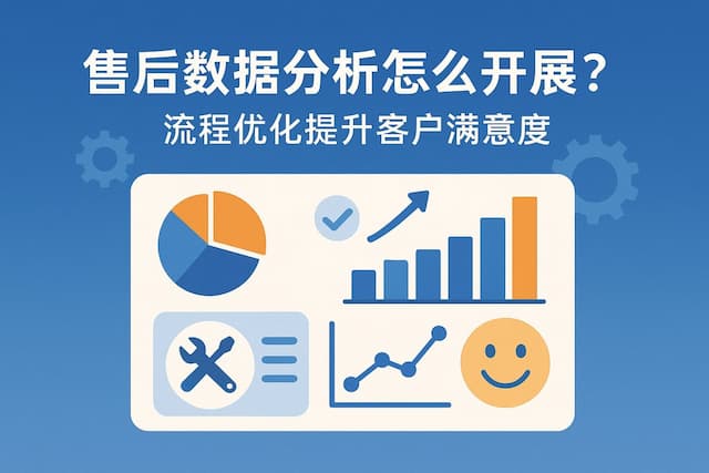 售后数据分析怎么开展？流程优化提升客户满意度