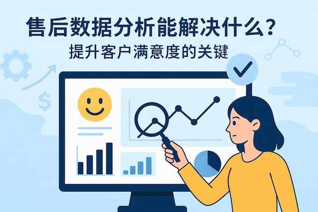 售后数据分析能解决什么？提升客户满意度的关键