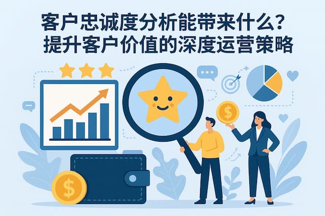 客户忠诚度分析能带来什么？提升客户价值的深度运营策略