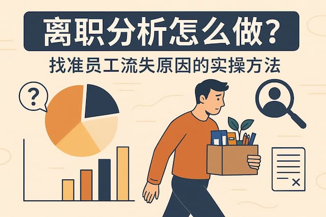 离职分析怎么做？找准员工流失原因的实操方法