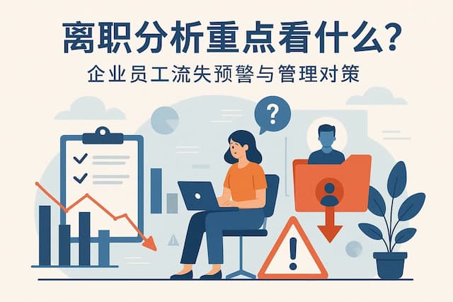 离职分析重点看什么？企业员工流失预警与管理对策