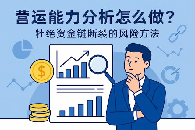 营运能力分析怎么做？杜绝资金链断裂的风险方法