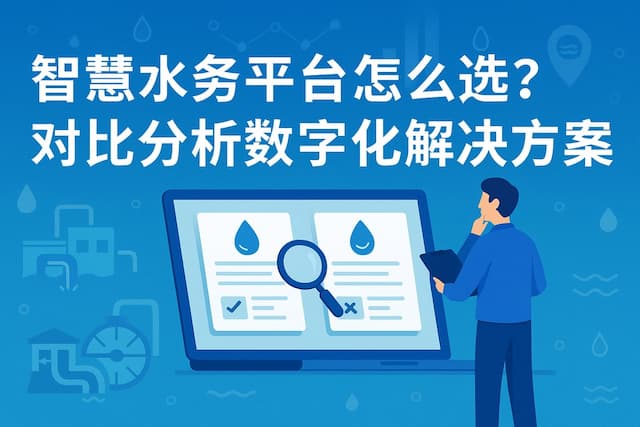 智慧水务平台怎么选？对比分析数字化解决方案