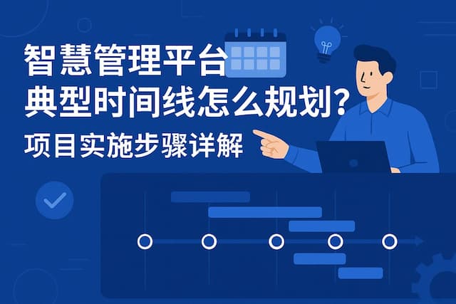 智慧管理平台典型时间线怎么规划？项目实施步骤详解