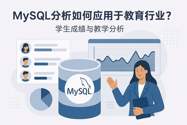 mysql分析如何应用于教育行业？学生成绩与教学分析