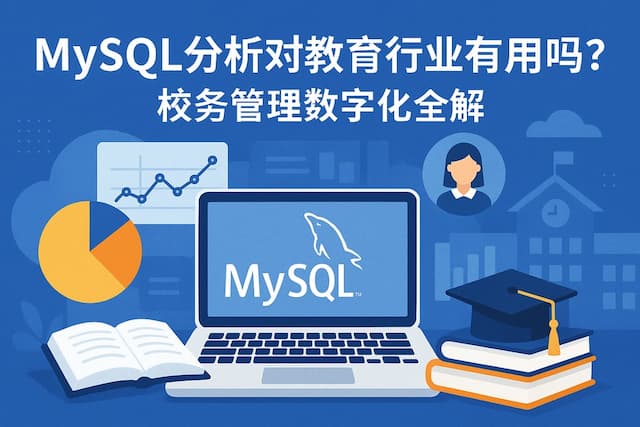 mysql分析对教育行业有用吗？校务管理数字化全解