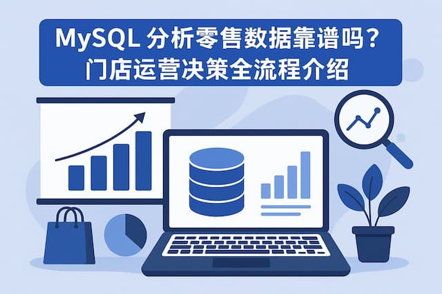 mysql分析零售数据靠谱吗？门店运营决策全流程介绍