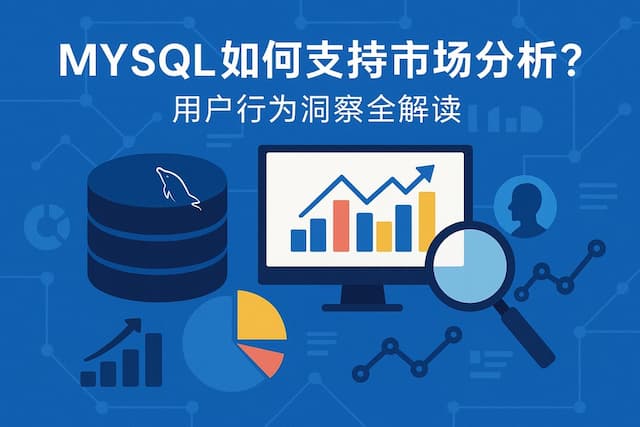mysql如何支持市场分析？用户行为洞察全解读