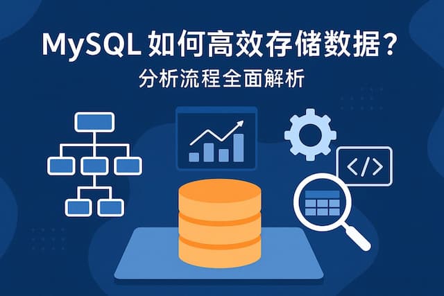 mysql如何高效存储数据？分析流程全面解析
