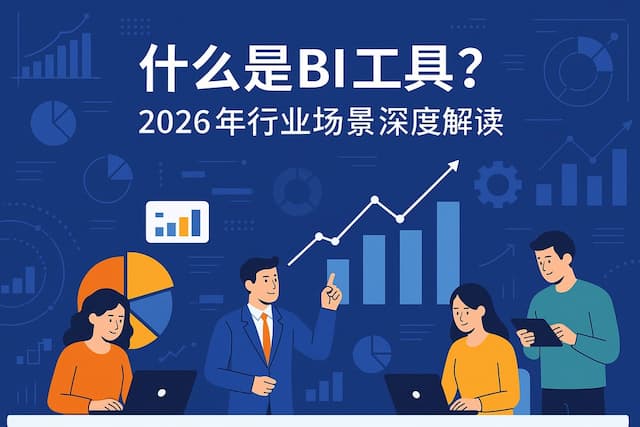 什么是BI工具？2026年行业场景深度解读