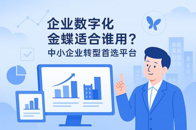 企业数字化金蝶适合谁用？中小企业转型首选平台