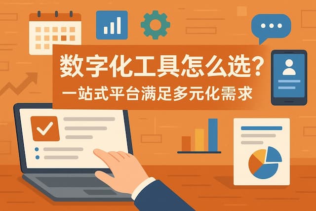 数字化工具怎么选？一站式平台满足多元化需求