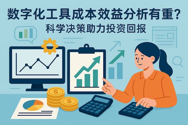 数字化工具成本效益分析有多重要？科学决策助力投资回报