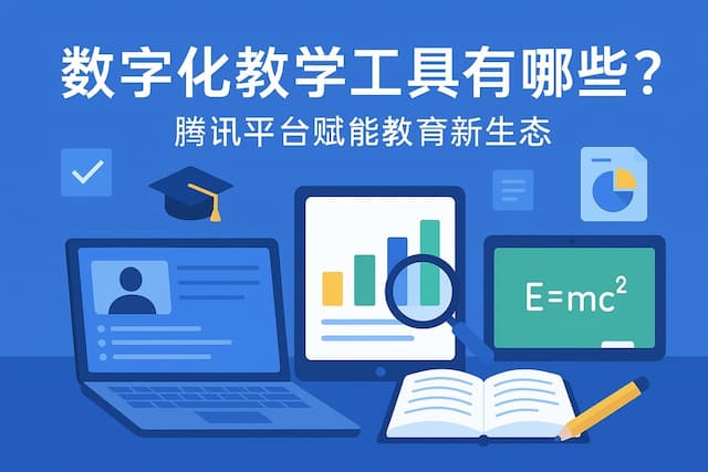 数字化教学工具有哪些？腾讯平台赋能教育新生态