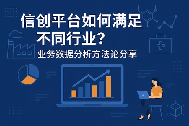 信创平台如何满足不同行业？业务数据分析方法论分享