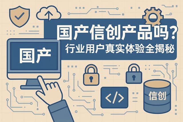 国产信创产品易用吗？行业用户真实体验全揭秘