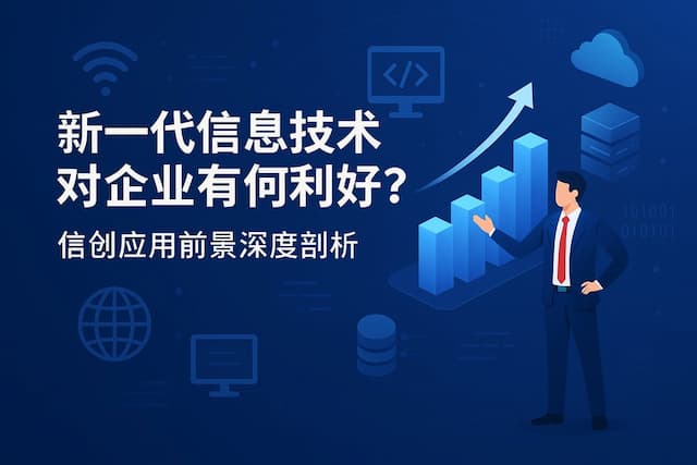 新一代信息技术对企业有何利好？信创应用前景深度剖析