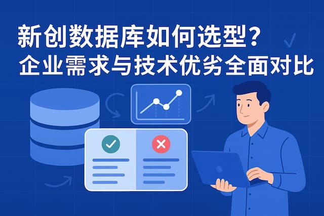 新创数据库如何选型？企业需求与技术优劣全面对比