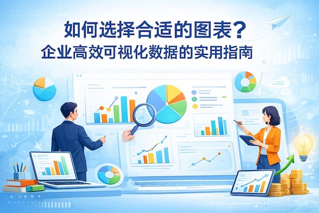 如何选择合适的图表？企业高效可视化数据的实用指南