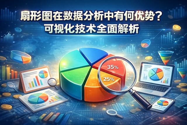 扇形图在数据分析中有何优势？可视化技术全面解析