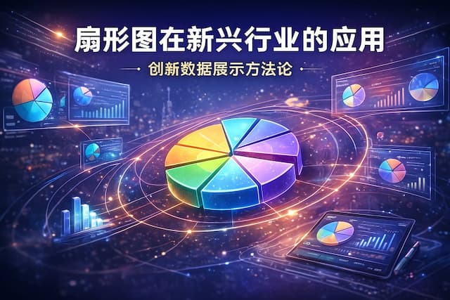 扇形图在新兴行业的应用？创新数据展示方法论