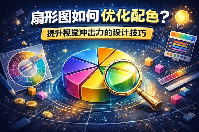 扇形图如何优化配色？提升视觉冲击力的设计技巧