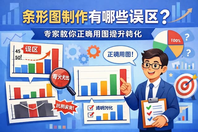 条形图制作有哪些误区？专家教你正确用图提升转化
