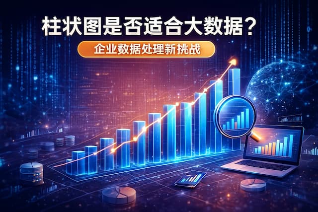 柱状图是否适合大数据？企业数据处理新挑战