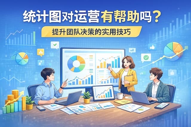 统计图对运营有帮助吗？提升团队决策的实用技巧