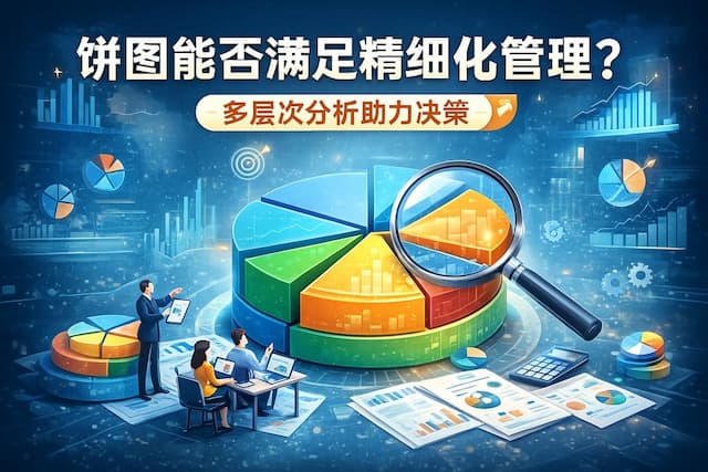 饼图能否满足精细化管理？多层次分析助力决策
